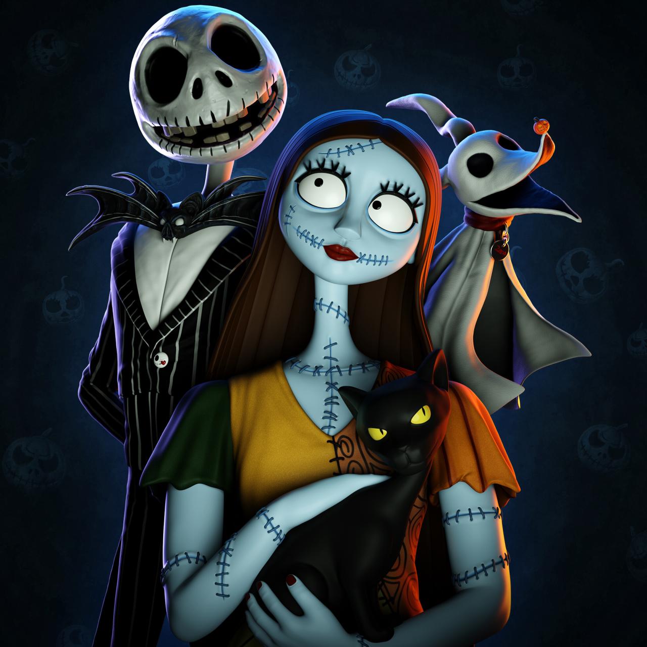 Jack and Sally - Finished Projects - Blender Artists Community Sally beauty oswego il