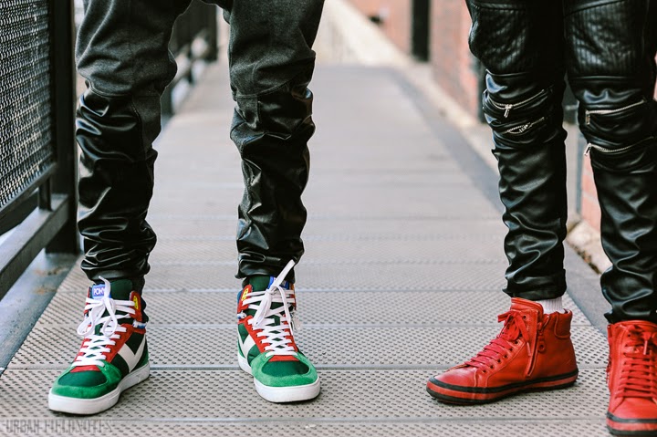 Urban Fieldnotes: Philadelphia Street Style: Bernard and Larry outside ... Mens office footwear