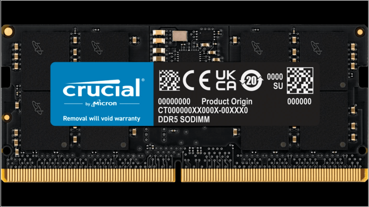 Crucial RAM 32GB DDR5 4800MHz Standard Desktop Memory Review