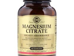 Solgar Magnesium Citrate Testing the Absorption Efficiency for Muscle Relaxation