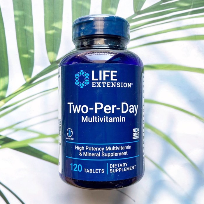 Life Extension Two-Per-Day A Review of High-Potency Vitamin and Mineral Support