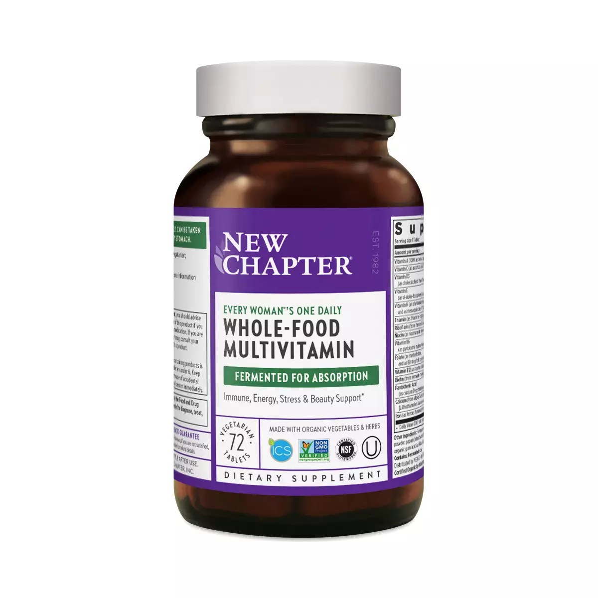 New Chapter Every Womans One Daily Evaluating Fermented Multivitamin Digestion