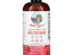MaryRuths Liquid Multivitamin Reviewing the Vegan Raspberry Energy Support