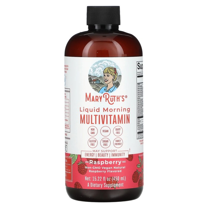 MaryRuths Liquid Multivitamin Reviewing the Vegan Raspberry Energy Support