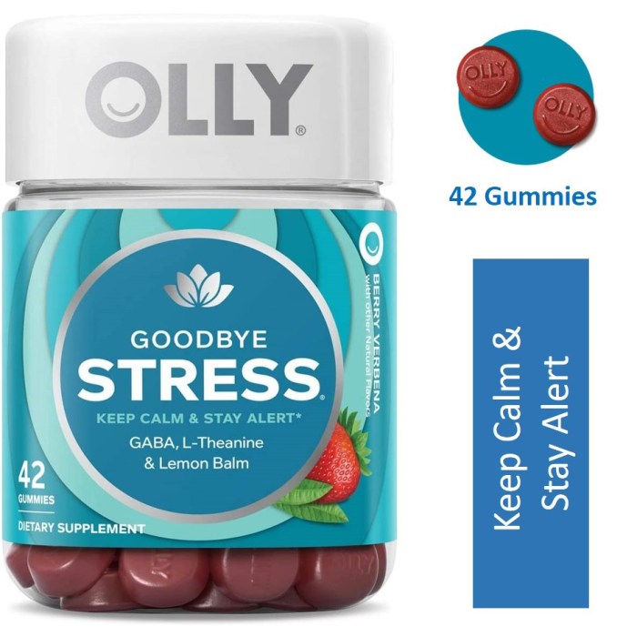 Olly Goodbye Stress Gummies A Review of the GABA and Ashwagandha Blend