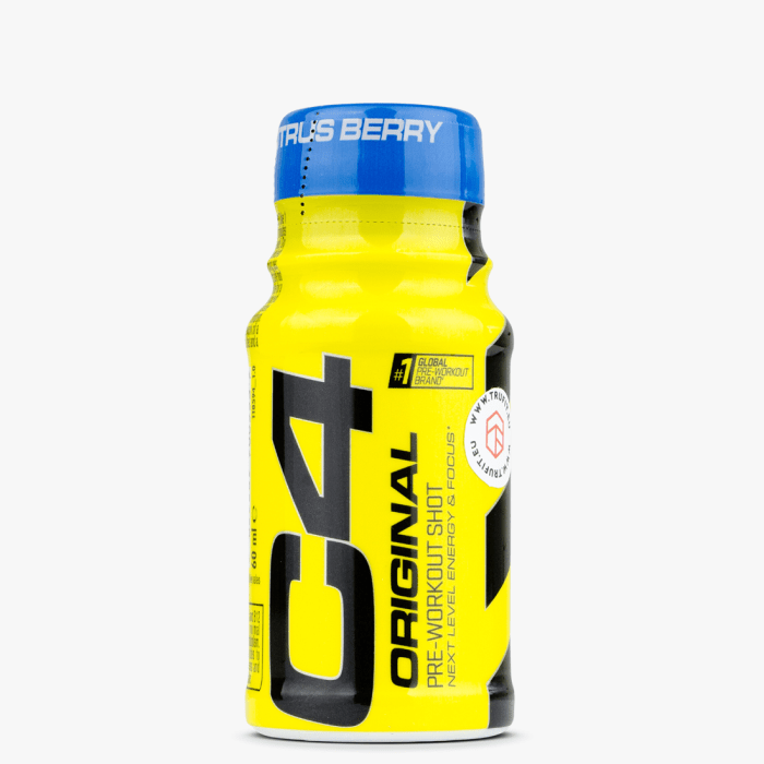 Cellucor C4 Original Pre-Workout Evaluating Energy and Focus Performance Analysis