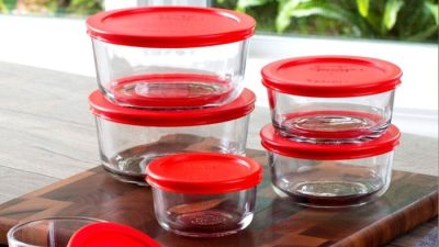 Glass Meal Prep Containers – Sustainable Kitchen – Pyrex