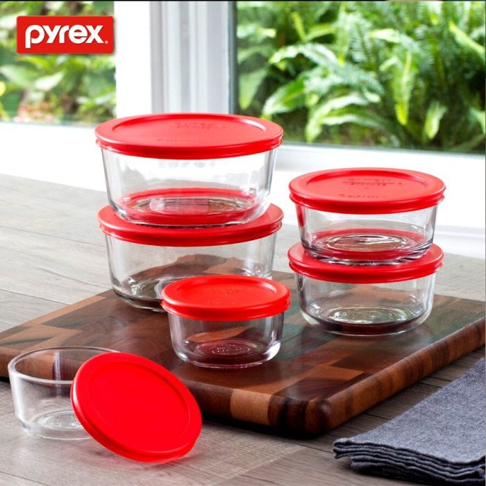 Glass Meal Prep Containers – Sustainable Kitchen – Pyrex