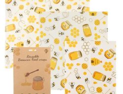 Reusable Beeswax Wraps – Plastic-Free Food Storage – Bees Wrap Revolutionizes Food Storage