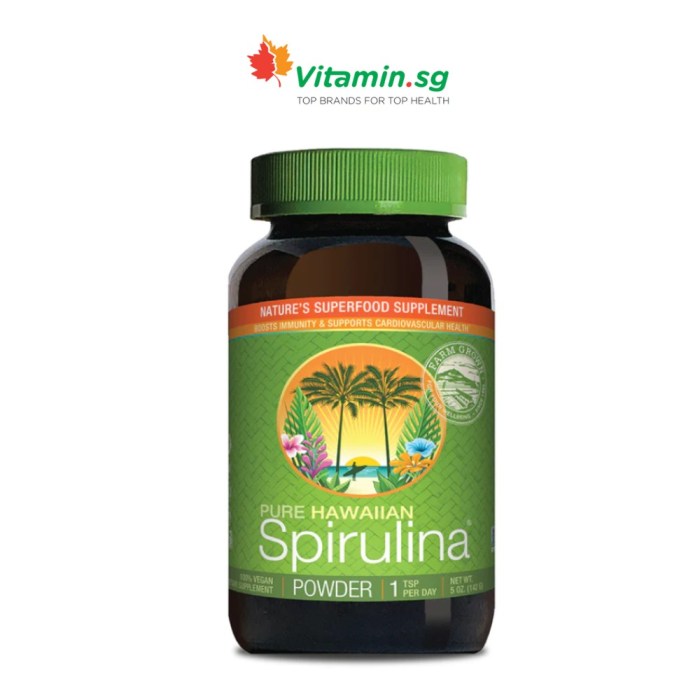 Spirulina Powder – Superfood Nutrition – Nutrex Hawaii