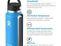 Stainless Steel Water Bottle – Vacuum Insulated – Hydro Flask