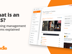 Learning Management System (LMS) – Online Course – Moodle