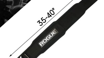 Weightlifting Belt – Leather Support – Rogue Fitness