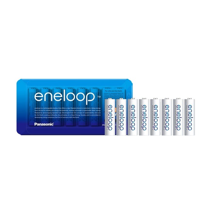 Rechargeable AA Batteries – Waste Reduction – Panasonic Eneloop