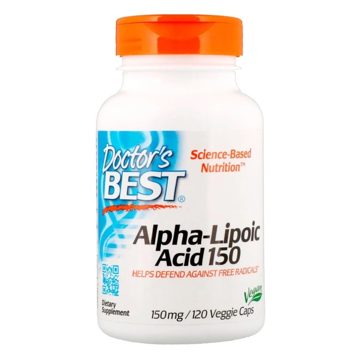 Alpha Lipoic Acid 300 Doctor's Best | Megapump Alpha Lipoic Acid - Metabolic Support - Doctor's Best