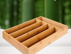 Bamboo Dish Rack – Kitchen Organizer – Bambüsi