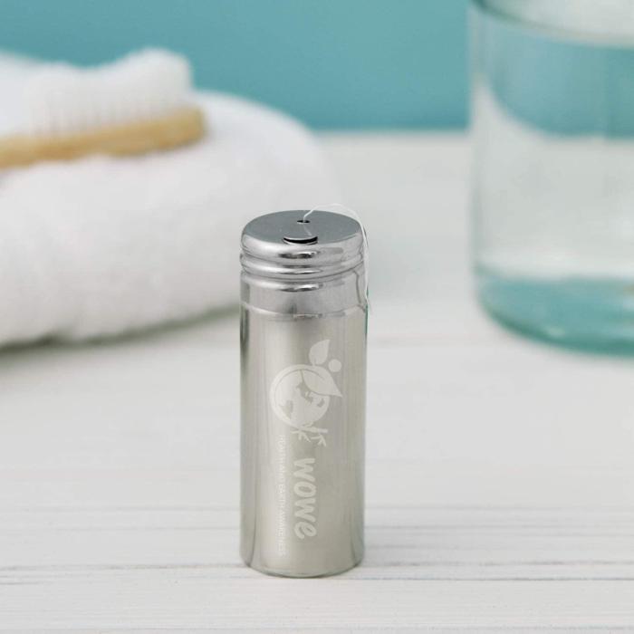 Wowe Natural Biodegradable Peace Silk Dental Floss with Candelilla Wax ... Biodegradable Floss - Silk & Candelilla - Dental Lace