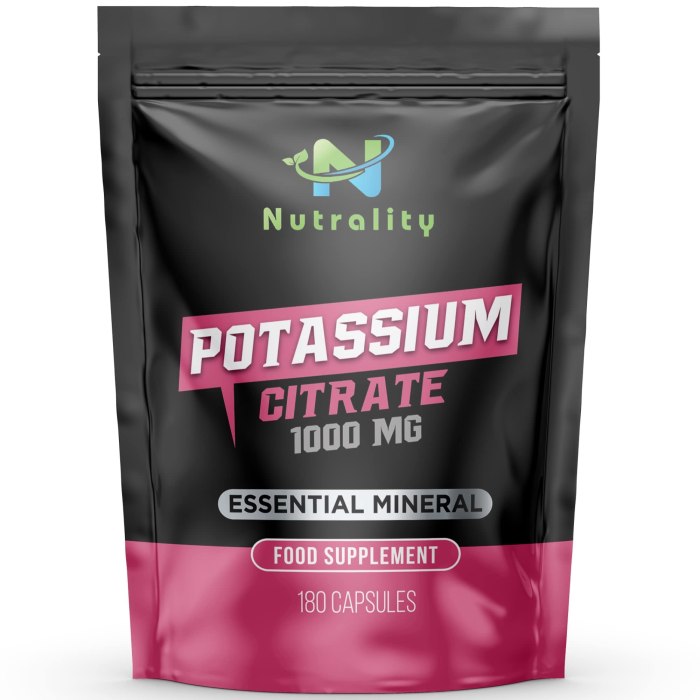 Potassium Citrate | Potassium Supplement Potassium Citrate - Muscle Function - BulkSupplements
