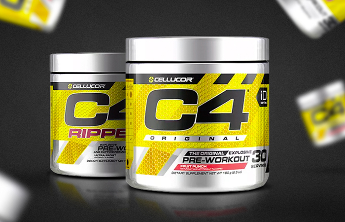 Cellucor C4 Original Pre-Workout Explosive Energy Icy Blue Razz ... Pre-Workout Supplement - High Energy - C4 Cellucor