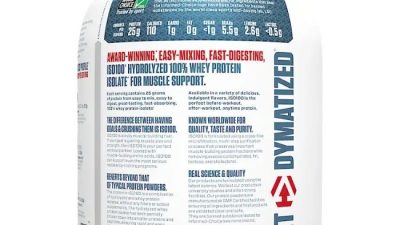 Whey Protein Isolate – Post-Workout – Dymatize ISO100 Benefits