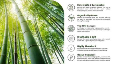 Organic Bamboo Diapers – Eco-Friendly Baby – Dyper