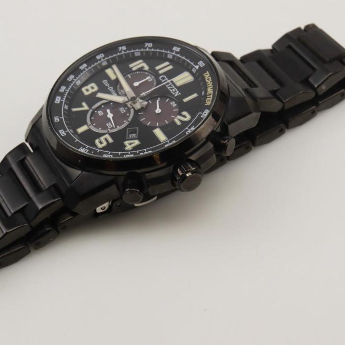 Citizen Eco-Drive Solar Chronograph Watch | Property Room Solar Powered Watch - Eco-Drive - Citizen