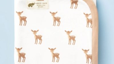 Organic Cotton Baby Onesie – Non-Toxic – Monica + Andy